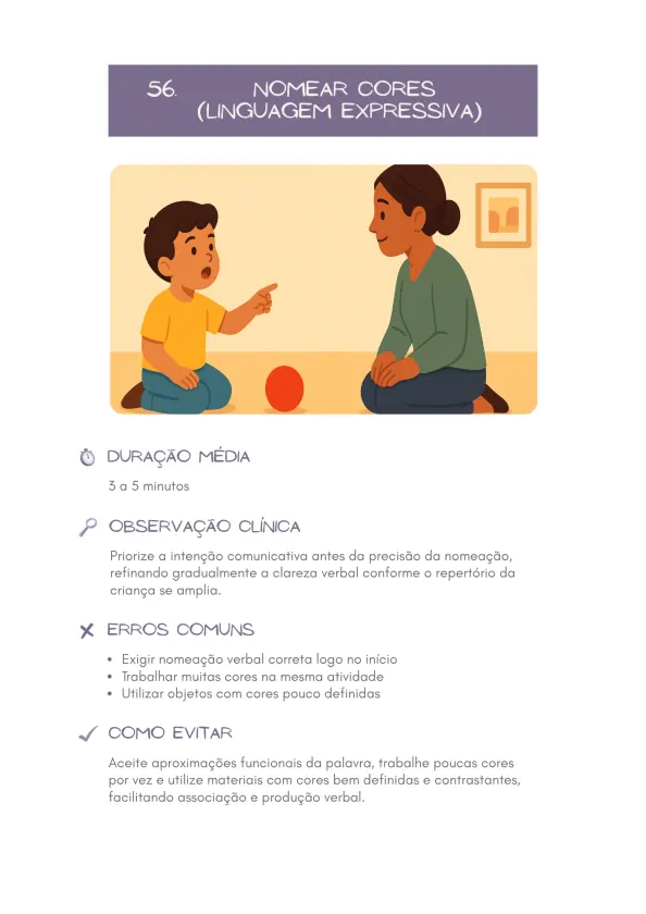 Exercício 56 — Nomear Cores